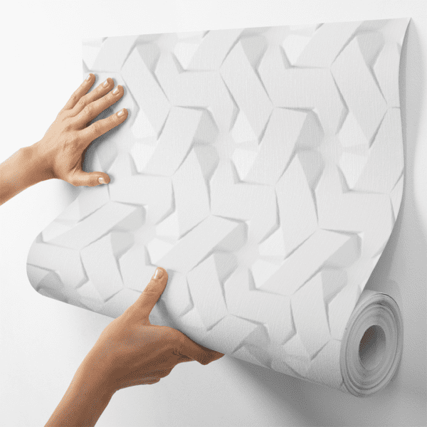 Adesivo 3D Hexágonos em Relevo Suave - Image 4