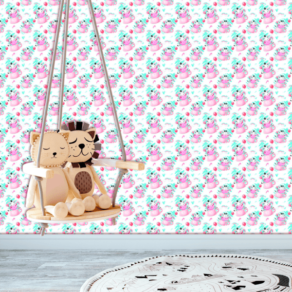 Adesivo Baby Desenho de Vaca e Arco-íris - Image 2