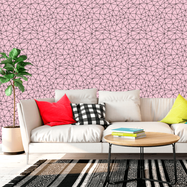 Adesivo Zazz Linha Espandida Preta Fundo Rosa - Image 3