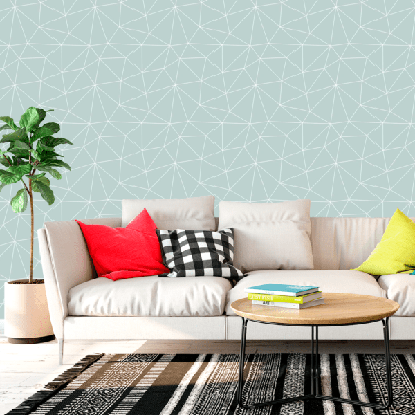 Adesivo Zazz Linha Fina Branca Fundo Prata - Image 3