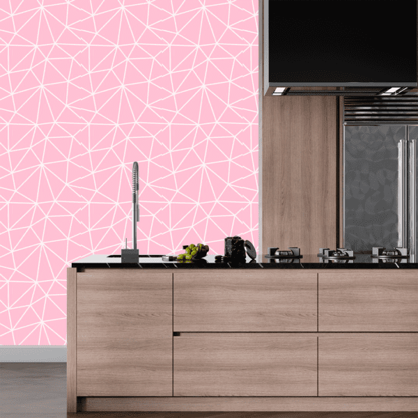 Adesivo Zazz Linha Grossa Branca Fundo Rosa - Image 2