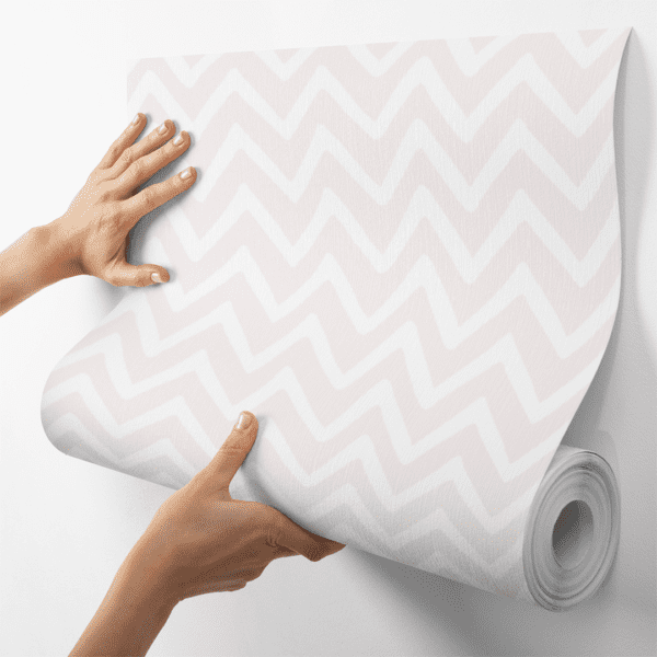Adesivo Baby Pantone Chevron Rosa - Image 4