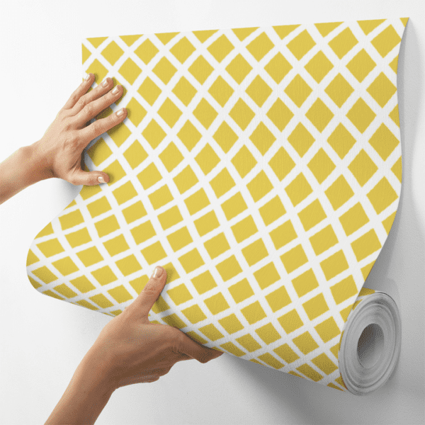 Adesivo Baby Geometrico Branco e Amarelo - Image 4