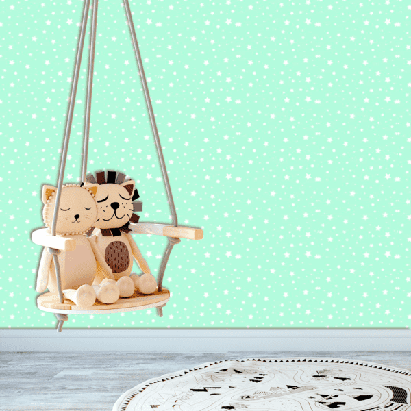 Adesivo Baby Pantone Estrela Verde Pastel - Image 2