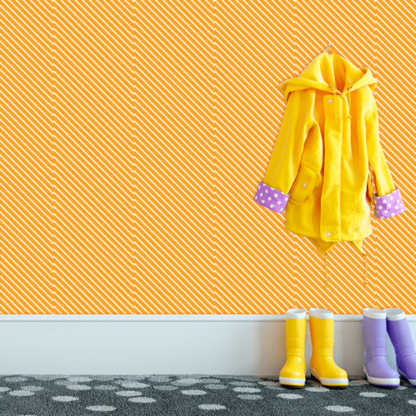 Adesivo Baby Linhas Brancas Fundo Amarelo Pastel - Image 3