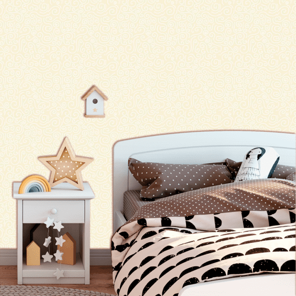 Adesivo Baby Pantone Linhas Caracol Beje - Image 3