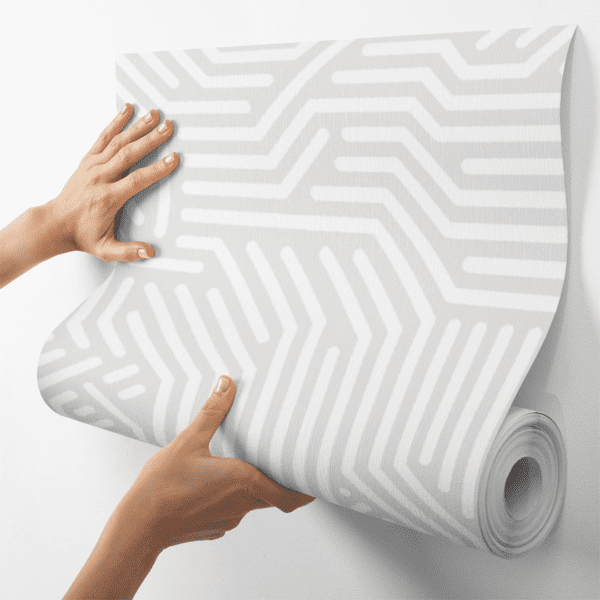 Adesivo Baby Pantone Linhas Longa Cinza - Image 4