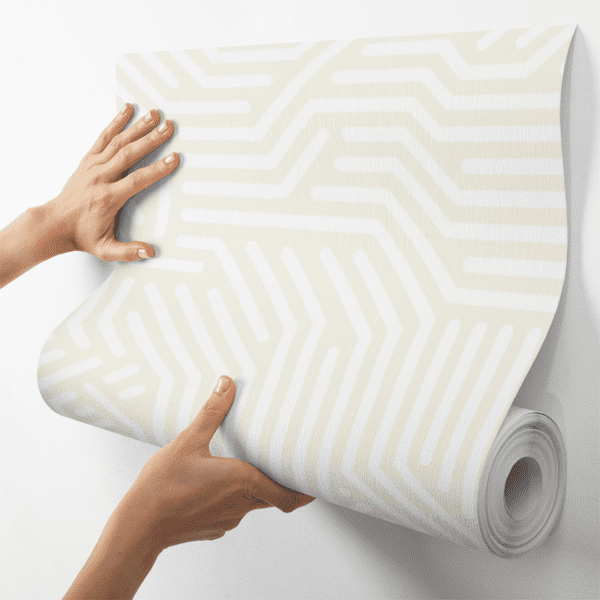 Adesivo Baby Pantone Linhas Longa Beje - Image 4