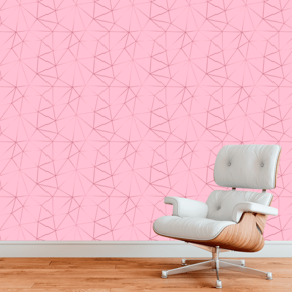 Adesivo Zazz Linha Fina Rosê Fundo Rosa Pastel - Image 2