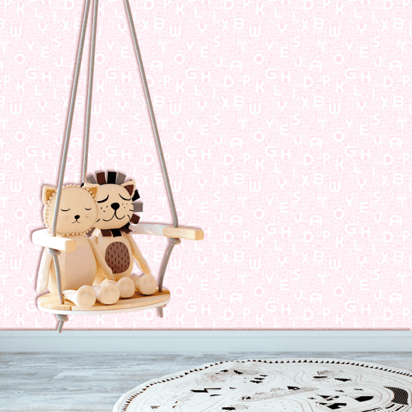 Adesivo Baby Pantone Alfabeto Rosa - Image 2