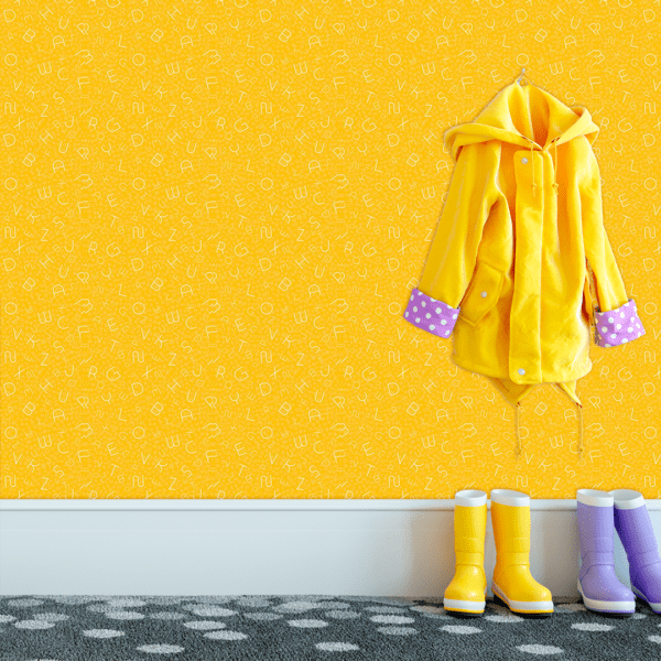 Adesivo Baby Alfabeto Fundo Amarelo - Image 3