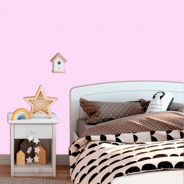 Adesivo Baby Pantone Poá Espaçado Lilás - Image 2