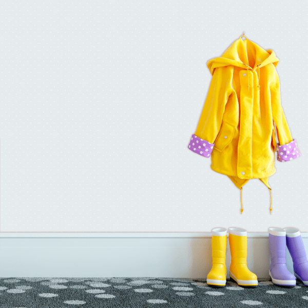 Adesivo Baby Pantone Poá Espaçado Cinza Claro - Image 3