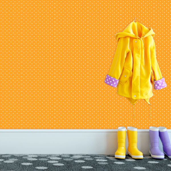 Adesivo Baby Poá Duplo Fundo Amarelo Pastel - Image 3