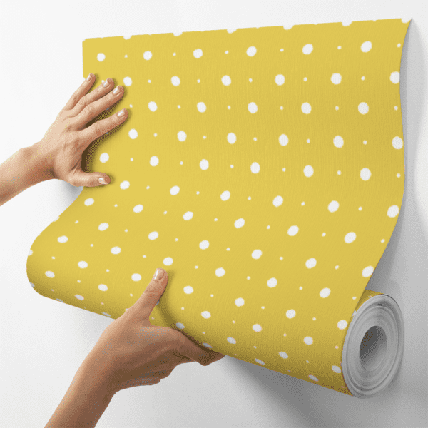 Adesivo Baby Poá Duplo Fundo Amarelo - Image 4