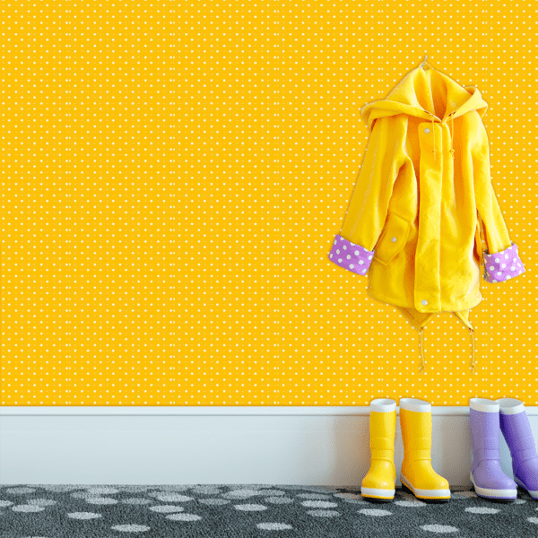 Adesivo Baby Poá Duplo Fundo Amarelo - Image 3