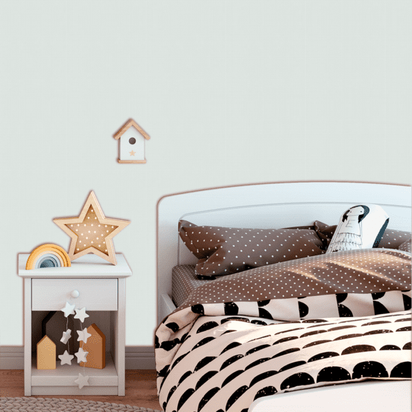 Adesivo Baby Pantone Poá Mini Cinza