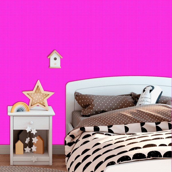 Adesivo Baby Poá Mini Fundo Rosa Escuro