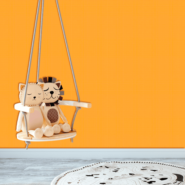 Adesivo Baby Poá Mini Fundo Amarelo Pastel - Image 2
