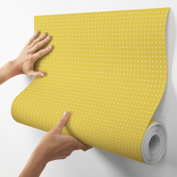 Adesivo Baby Poá Mini Fundo Amarelo - Image 4