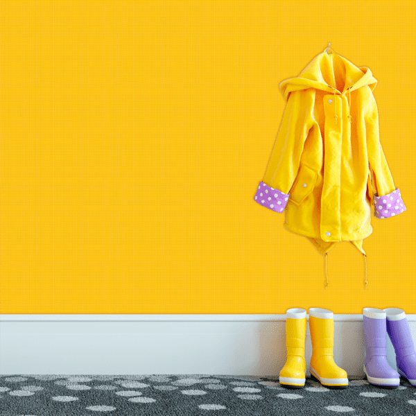 Adesivo Baby Poá Mini Fundo Amarelo - Image 3