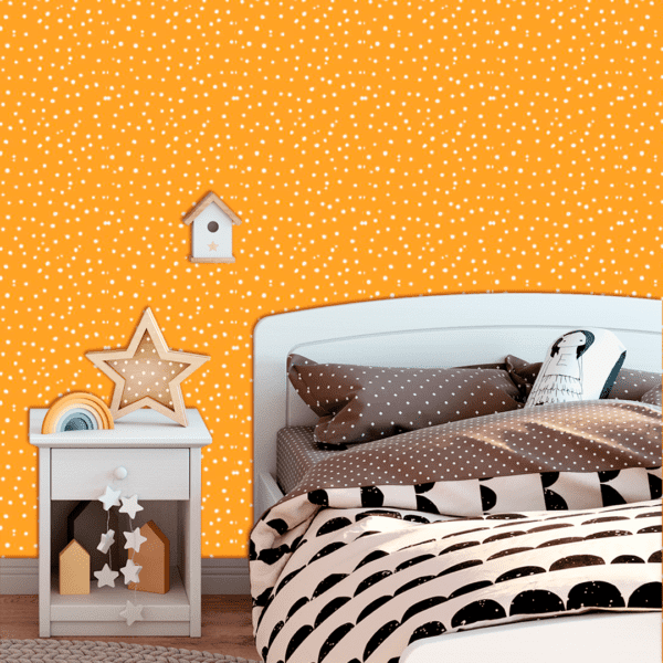 Adesivo Baby Elipse Fundo Amarelo Pastel