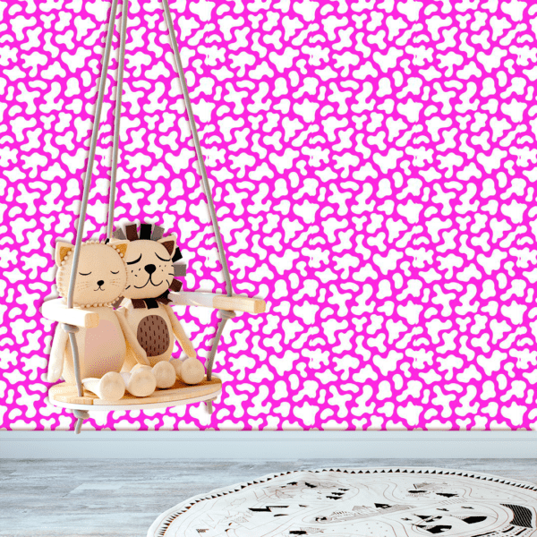 Adesivo Baby Orgânica Fundo Rosa Escuro - Image 2