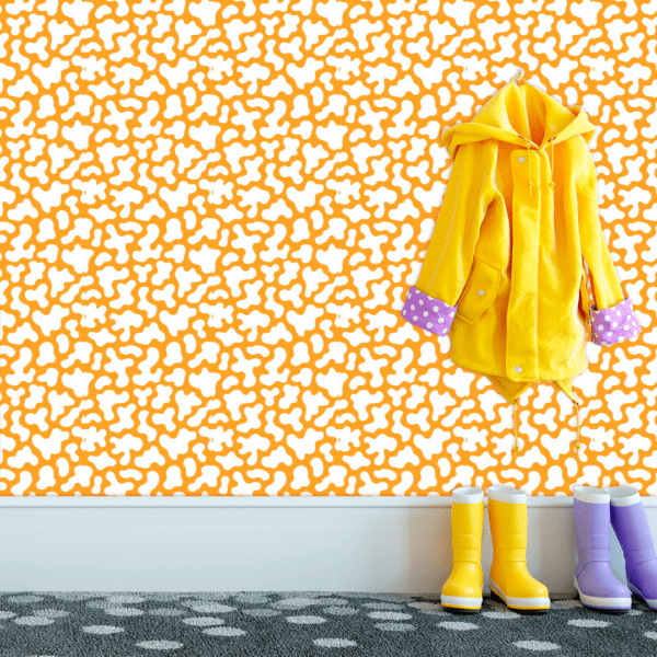 Adesivo Baby Orgânica Fundo Amarelo Pastel - Image 3