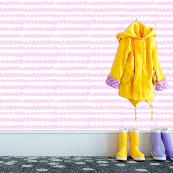 Adesivo Baby Pantone Linhas Onduladas Lilás - Image 3