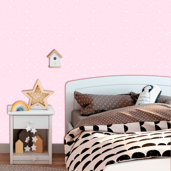 Adesivo Baby Pantone Estrelas Rosa - Image 2