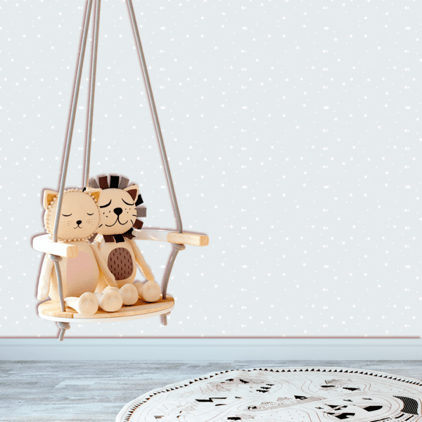 Adesivo Baby Pantone Estrelas Cinza Claro - Image 2