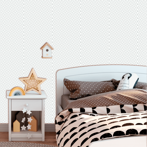 Adesivo Baby Pantone Pirâmide Cinza - Image 3