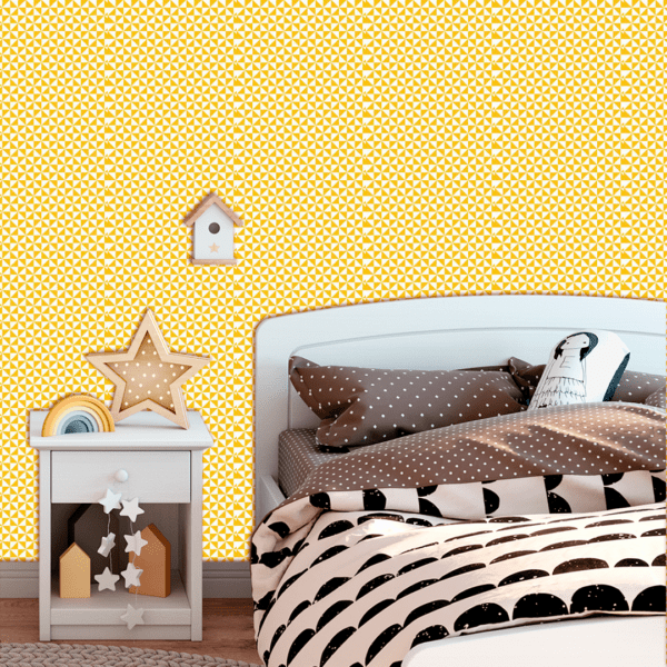 Adesivo Baby Pirâmide Fundo Amarelo - Image 3