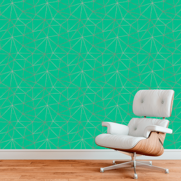 Adesivo Zazz Linha Fina Rosê Fundo Verde Menta - Image 3