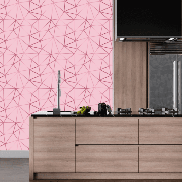 Adesivo Zazz Linha Grossa Rosê Fundo Rosa Pastel - Image 2