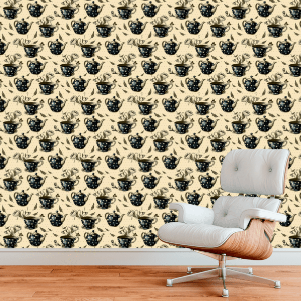 Adesivo Casual Top Coffee Preto e Bege - Image 3