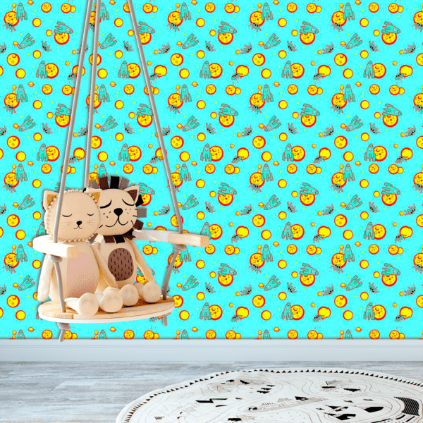 Adesivo Infantil Selva Alegre com Amiguinhos - Image 3