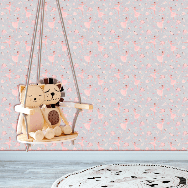 Adesivo Infantil Ballet e Flores - Image 2