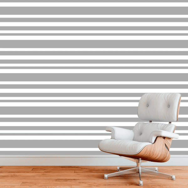 Adesivo Listrado Horizontal Cinza