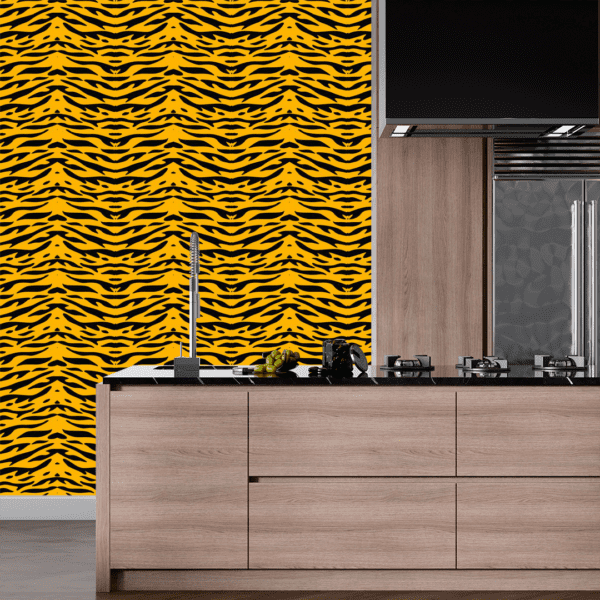 Adesivo Textura Zebra Dourada - Image 2